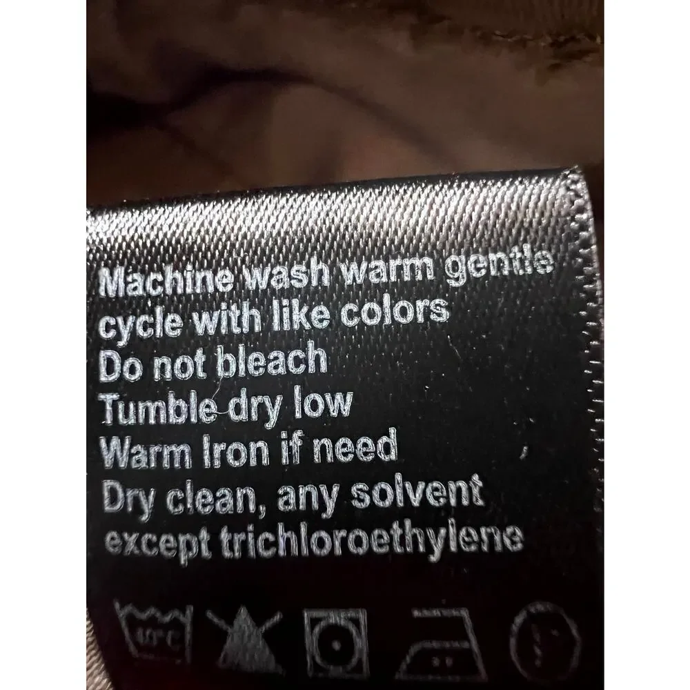 Flint and Tinder Men's Brown Cotton Stretch Mid Rise Bermuda Shorts Size 32